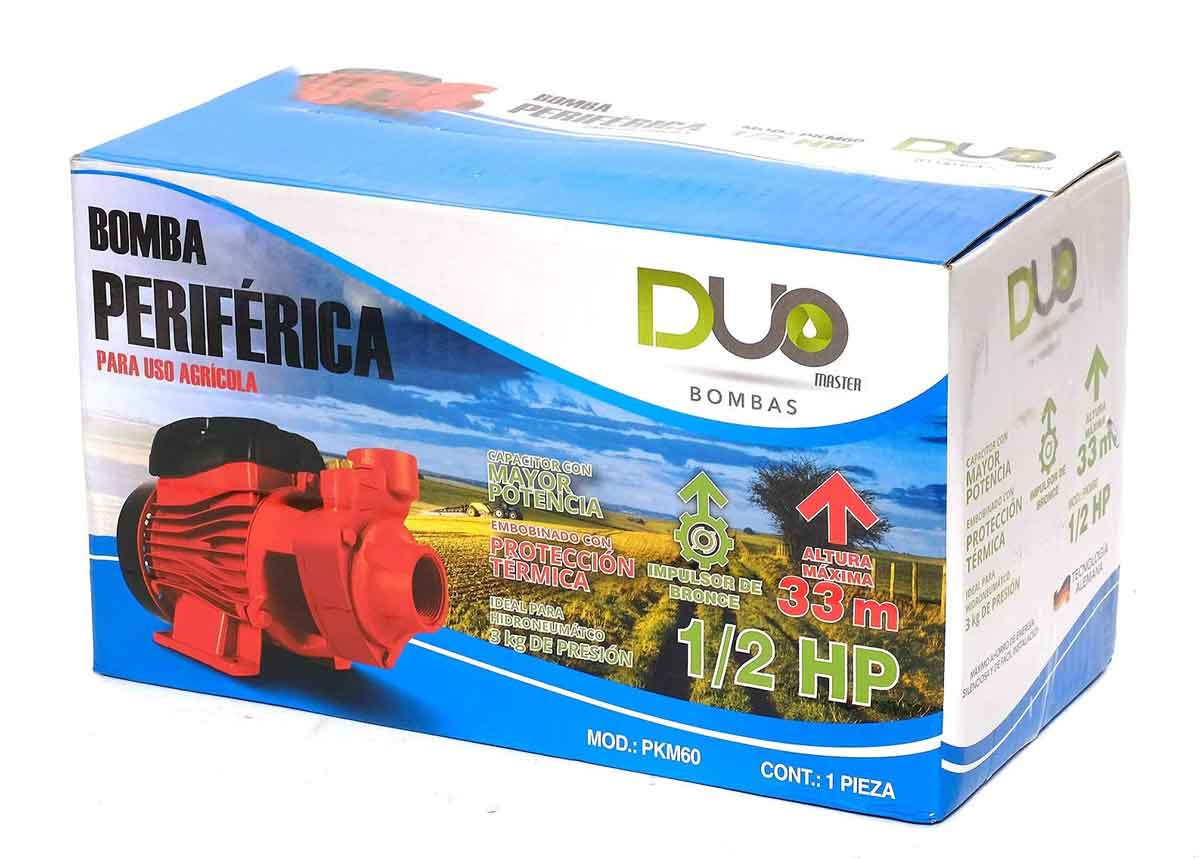 Bomba De Agua Periferica Duo 1/2Hp 370W Igoto - Ferreabasto
