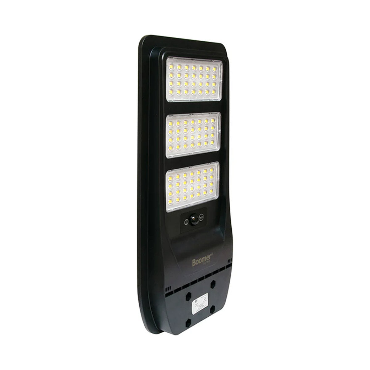 Luminario Led Solar Suburbana Exterior 100W Luz Fria Negro
