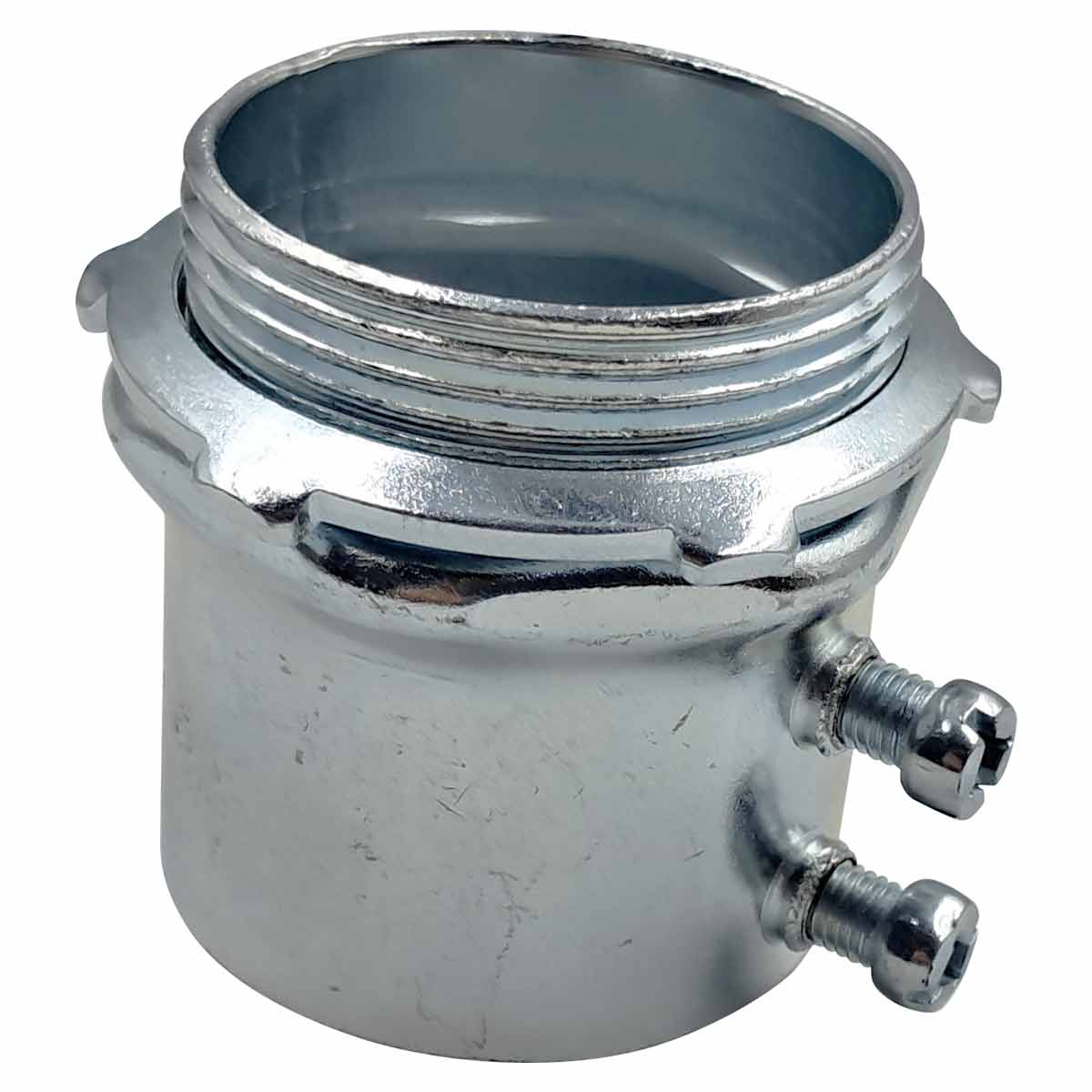 Conector Para Tubo EMT Acero Galvanizado De 1 1/2 Pulgadas