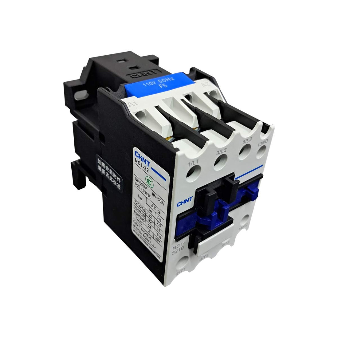 contactor ac magnético 3 fases 32A 110v 50Hz uso industrial