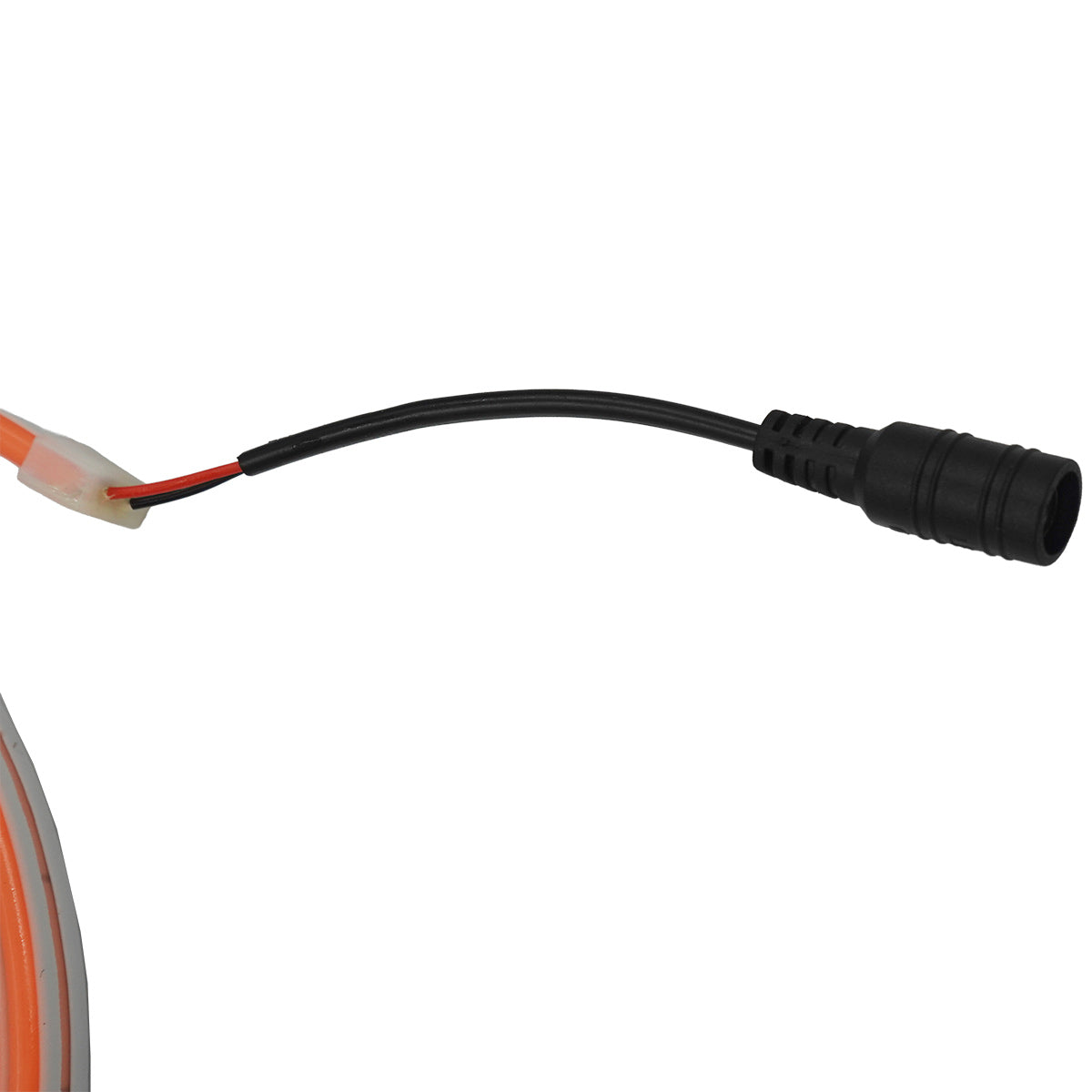 Tira Led Neon Flexible 5M Sumergible Sin Fuente Naranja
