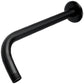 Brazo Para Regadera 60CMS Con Chapeton Acero Inoxidable Roalflux