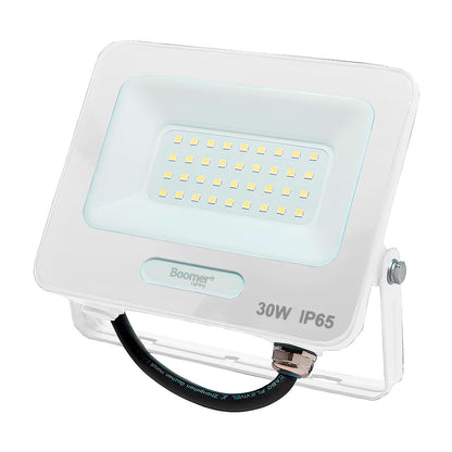 Lampara Reflector Led Exterior 30W 6500K Luz De Dia Blanco