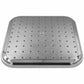 Regadera Cuadrada Plastica Cromada 8'' Meer