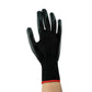 Par De Guantes Nylon Recubrimiento Nitrilo Negro Talla Grande