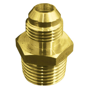 Niple Terminal Conexion De Laton Para Gas 3/8" X 1/2"
