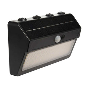 Lampara Solar Arbotante Led 6500K Con Sensor De Movimiento 600lm