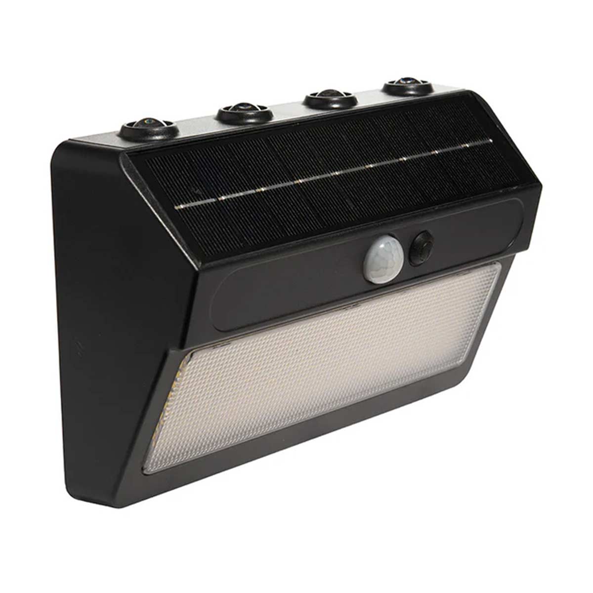 Lampara Solar Arbotante Led 6500K Con Sensor De Movimiento 600lm