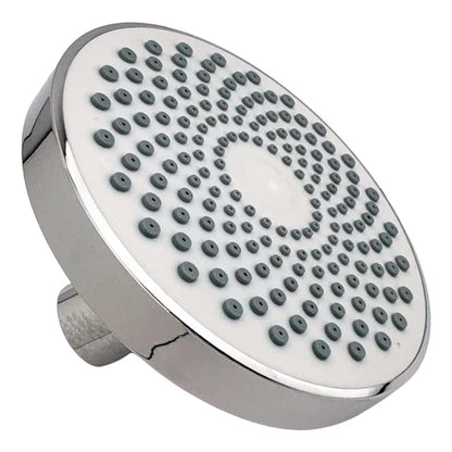 Regadera Redonda De ABS 4 Pulgadas Acabado Cromo Roalflux