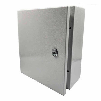 Gabinete de paso metalico hermetico 30x25x15cm exterior IP66 Argos