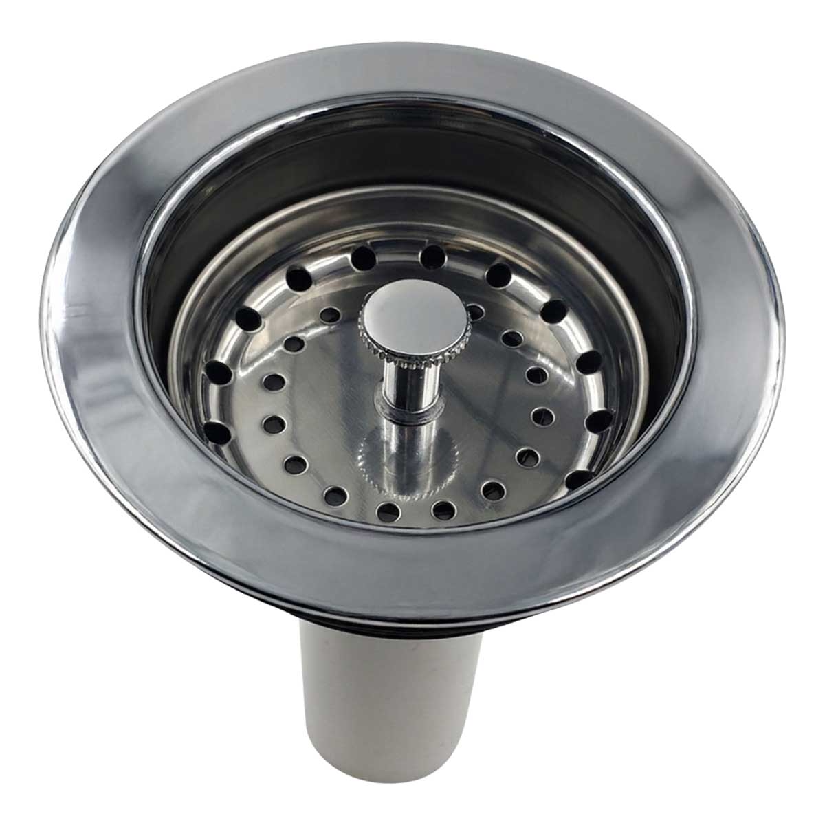 Contracanasta Plastica Cubierta Acero Inoxidable P/Fregadero
