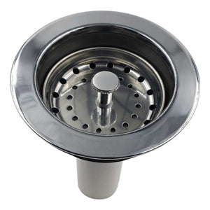 Contracanasta Plastica Cubierta Acero Inoxidable P/Fregadero