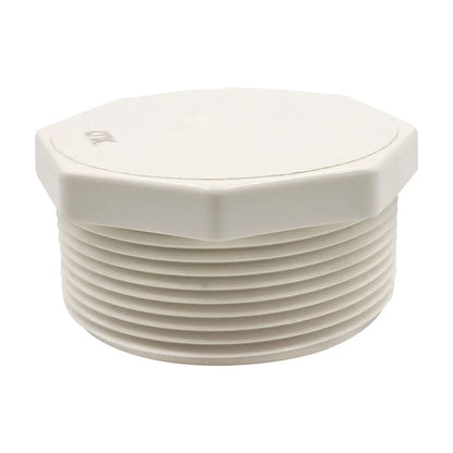 Tapon Macho Roscado De PVC 2 Pulgadas Cedula 40