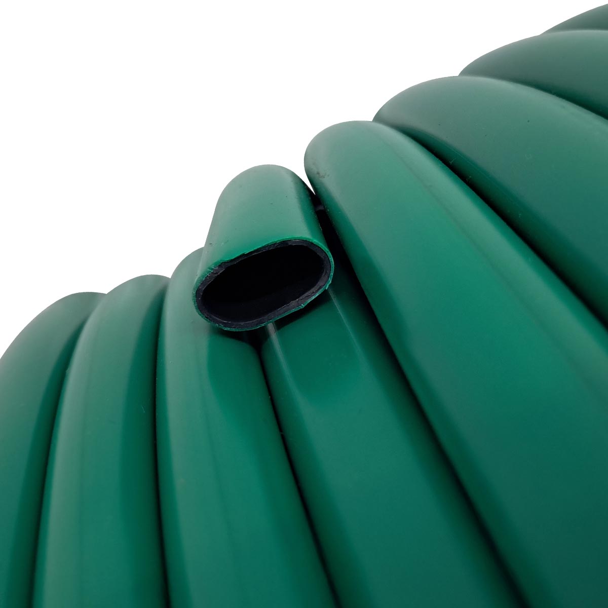 Manguera Para Jardin 1/2 Pulg Rollo 100m Bicapa Verde