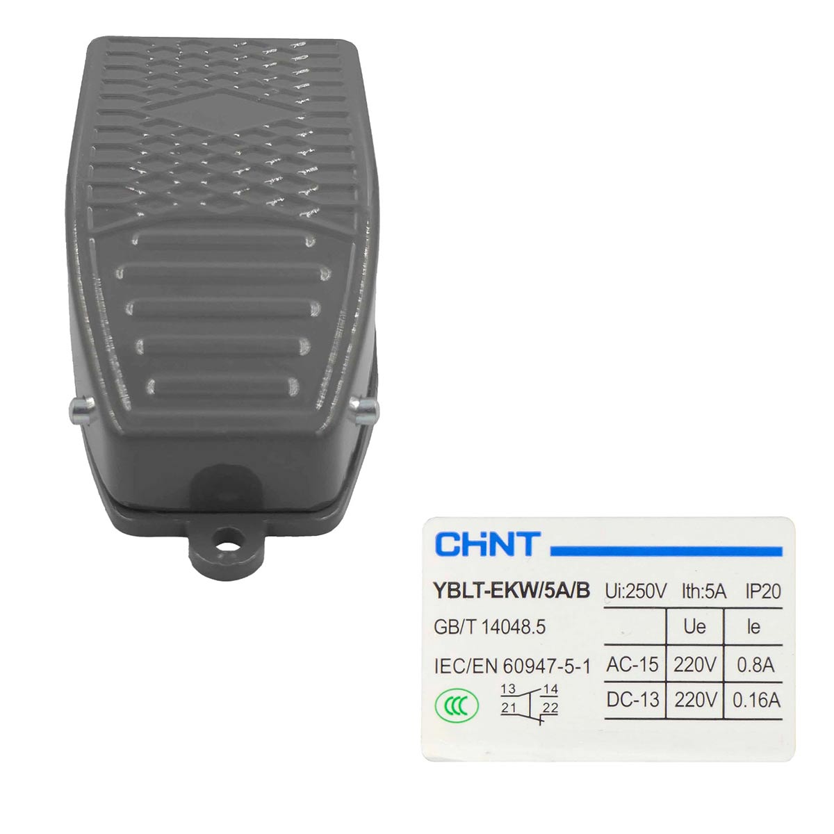 Interruptor Metalico De Pedal Switch De Pie Chint CHINT Ferreabasto