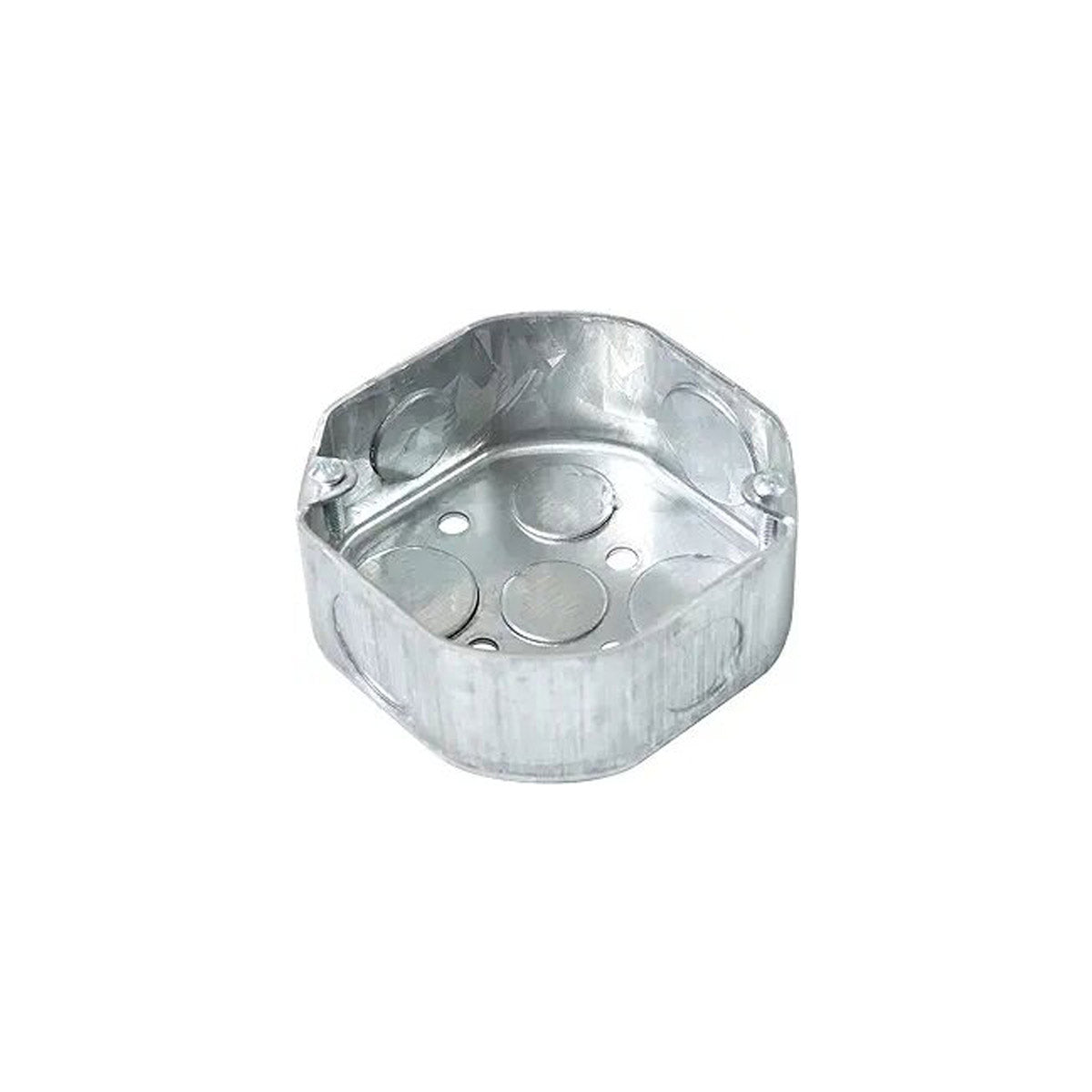 Caja Metalica Octagonal Tipo Pesada Acero Argos