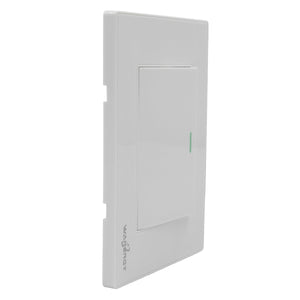 Placa Armada Con 1 Apagador Sencillo De 3 Modulos Blanco WANERGY Ferreabasto