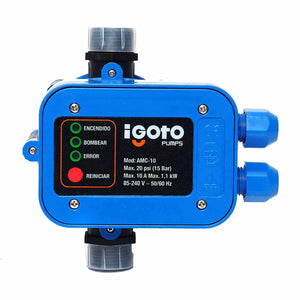 Presurizador Control Automatico Para Bomba d Agua 10A Igoto IGOTO BOMBAS Ferreabasto