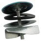 Cubre Taladros Tarja Tapa Fregadero Acero Inox 1 3/4 Pulg