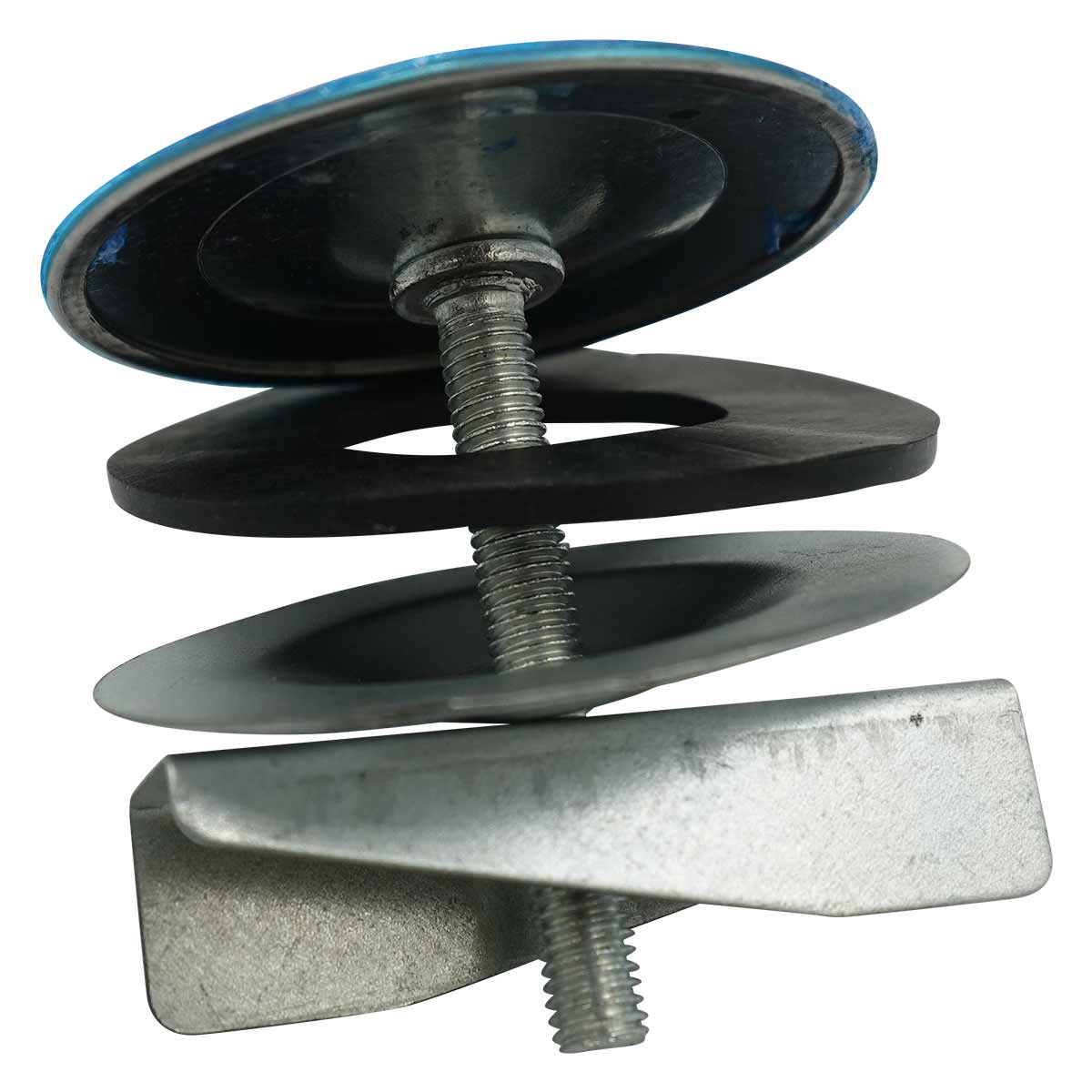 Cubre Taladros Tarja Tapa Fregadero Acero Inox 1 3/4 Pulg