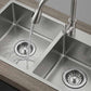 Contracanasta Plastica Cubierta Acero Inoxidable P/Fregadero