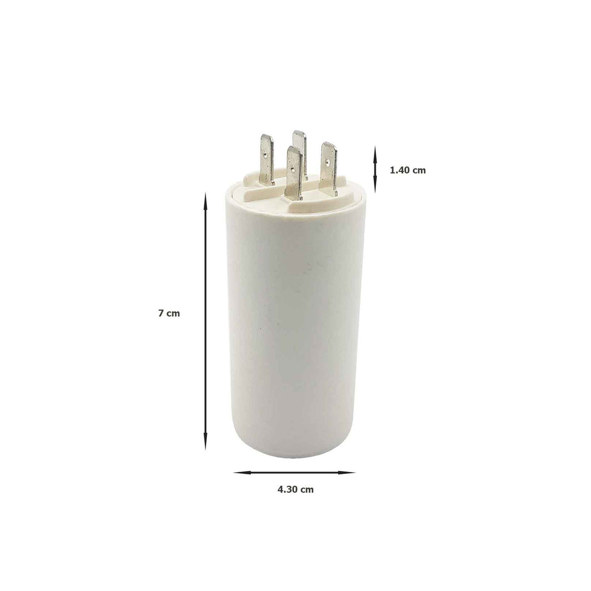 Capacitor 45 MF Para Bomba Centrifuga 1Hp