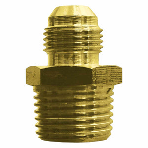 Niple Terminal Conexion De Laton Para Gas 3/8" X 1/2" CNX Ferreabasto