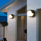 Lampara Luminario Led Exterior Arbotante 12W 3000K Luz Calida