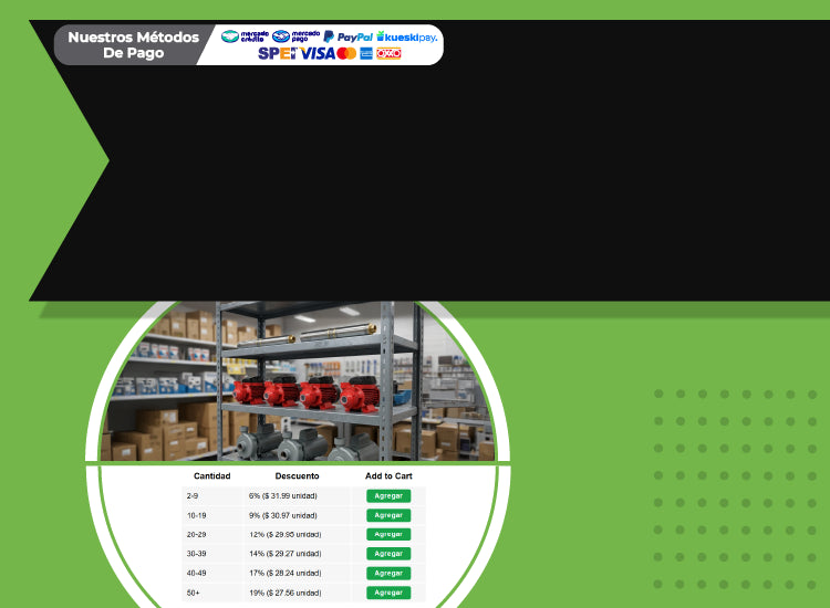 banner movil productos temporada de calor mayo bomba de agua ferreteria mayoreo tienda en linea ferreabasto