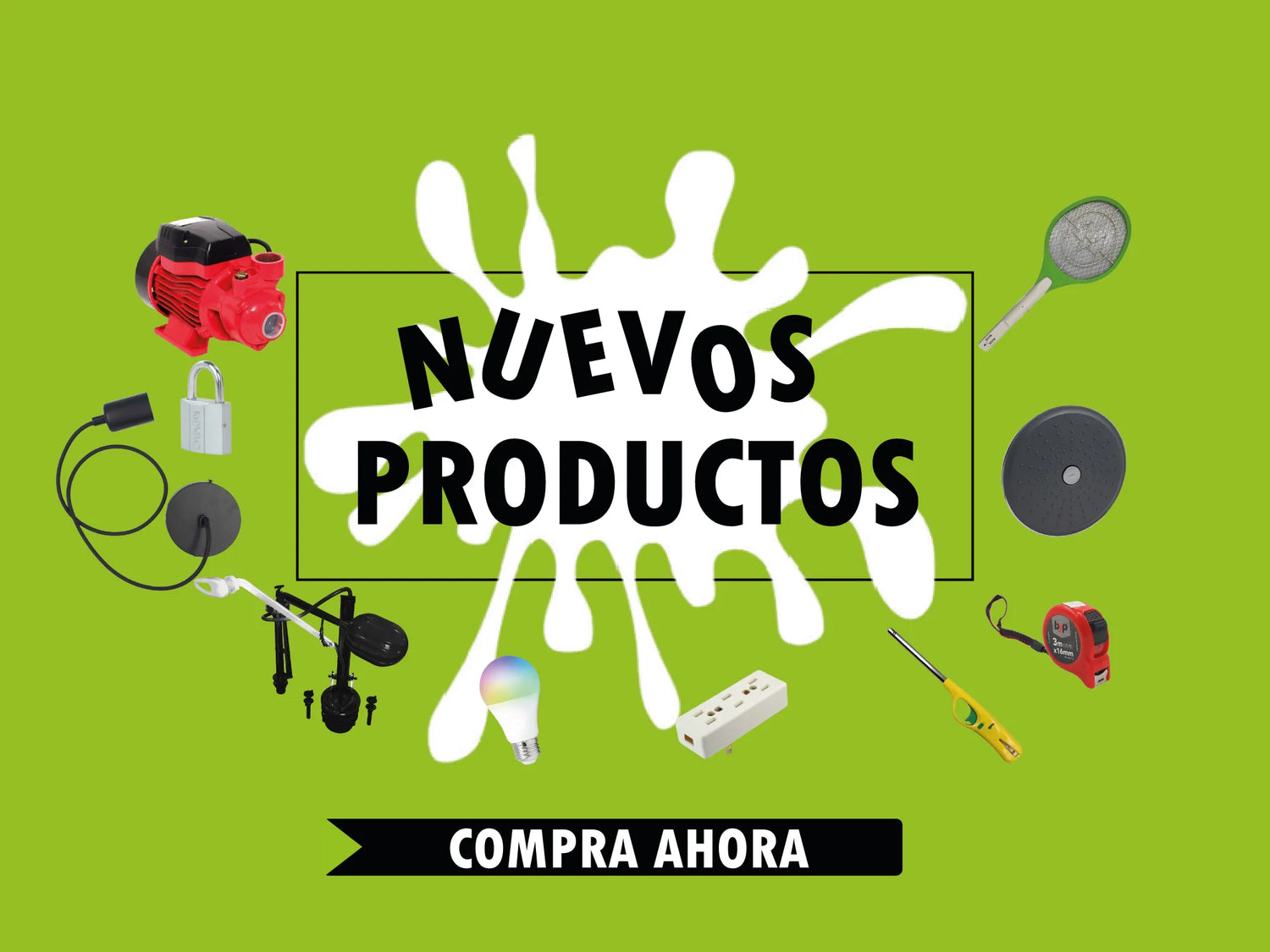 banner web nuevos productos tienda en linea compra online ferreteria herramientas novedades ferrreabasto