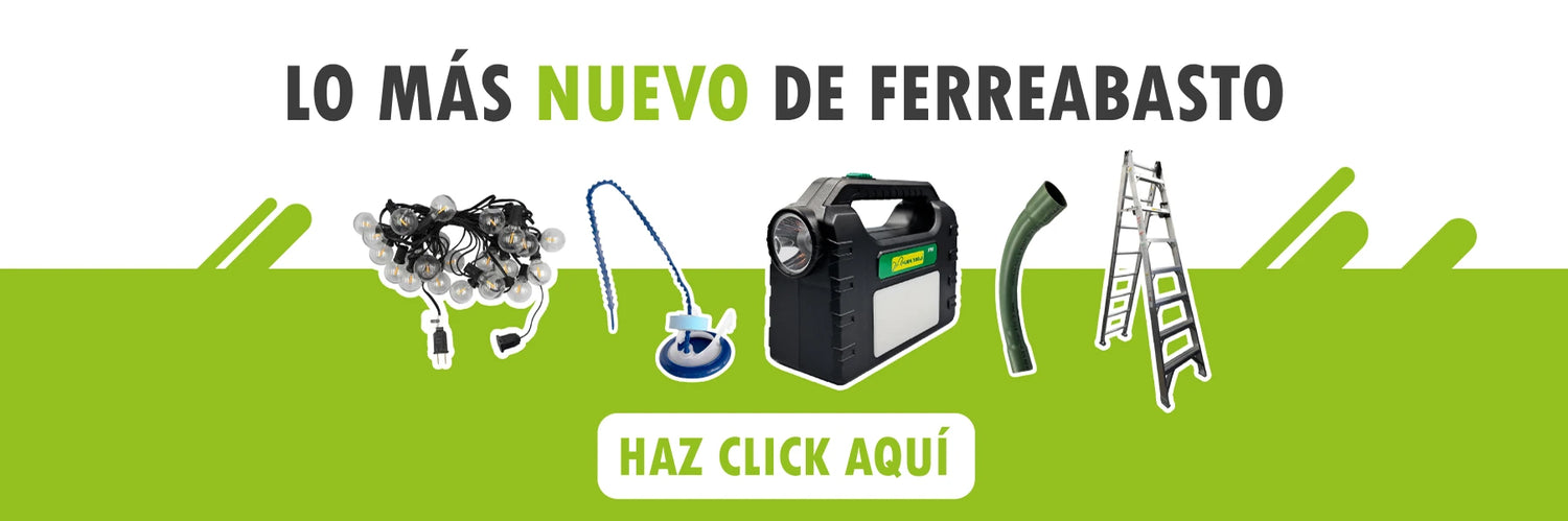 banner web productos nuevos ferreabasto novedades compra en linea herramientas