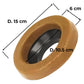 Cuello De Cera Con Guia De Plastico Para WC Roalflux