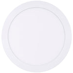 Mini Panel Led Redondo Luminario 12w 8000k Luz De Dia