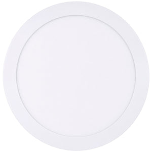 Mini Panel Led Redondo Luminario 12w 8000k Luz De Dia