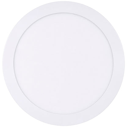 Mini Panel Led Redondo Luminario 12w 8000k Luz De Dia