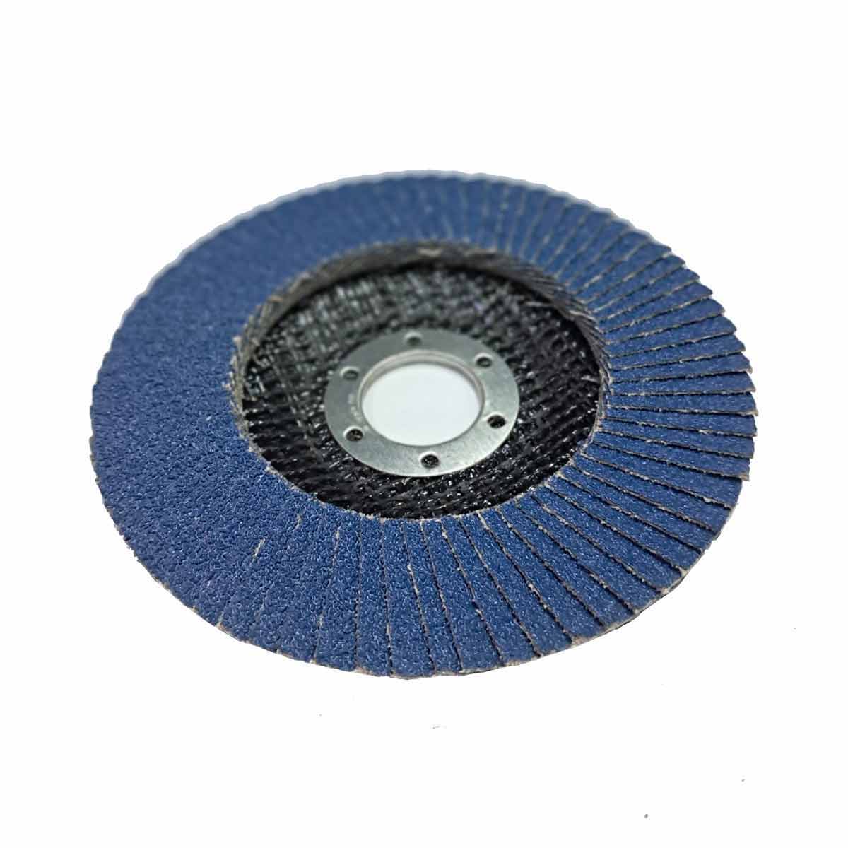 Disco Laminado Para Desbaste Y Pulido 4 1/2 x 7/8 Pulgadas Grano 40 NRT 10 Pzs