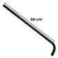 Brazo Para Regadera 50 CM Con Chapeton Acero Inoxidable Roalflux