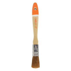 6 Pzs Brocha Camelus Pelo Extra Fino Barniz Acuarela 1/2" Ferreabasto Ferreabasto