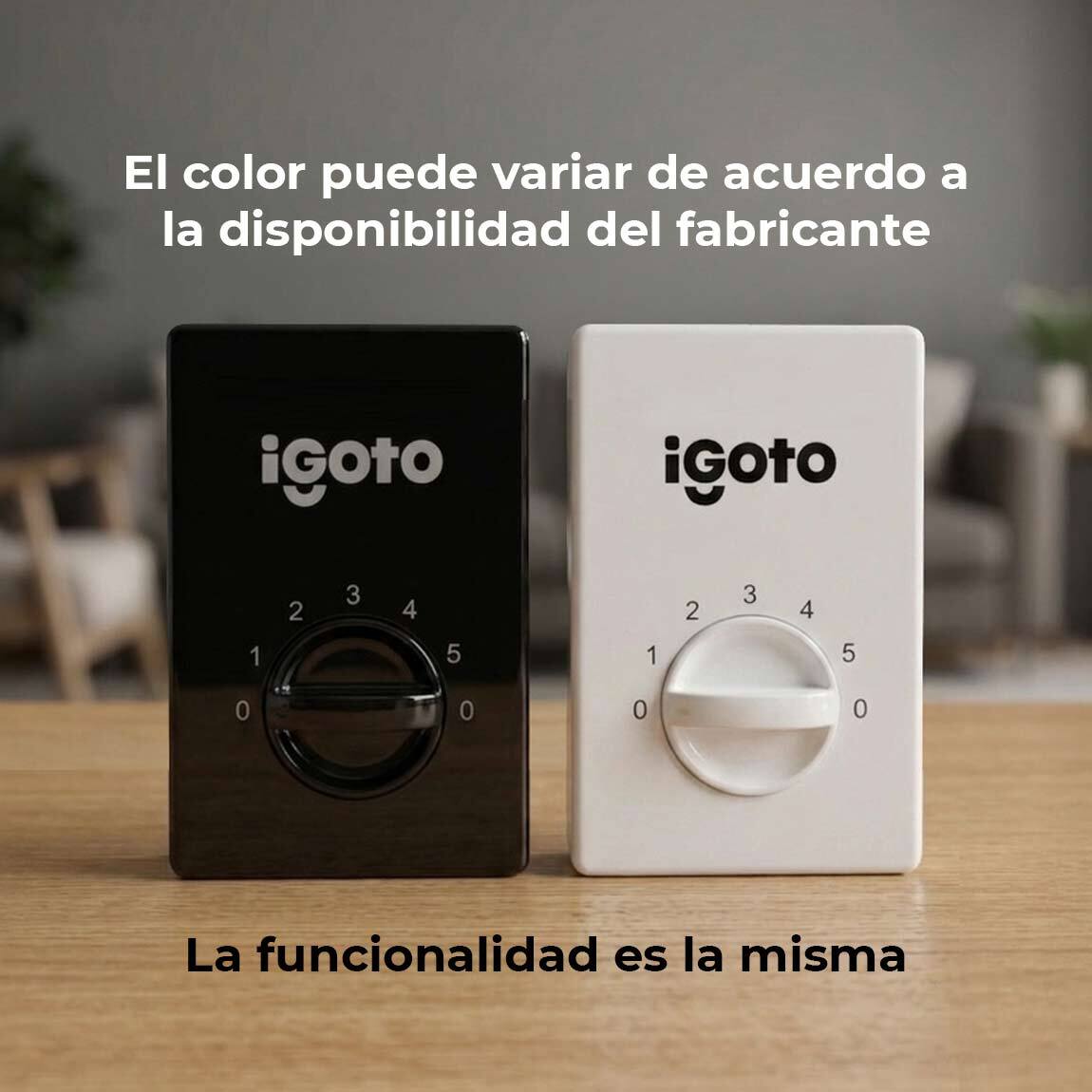 Ventilador De Techo 56 Pulg 70W Industrial Metalico Negro Igoto IGOTO Ferreabasto