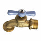 Llave Para Manguera De Jardin Con Rosca 1/2" Laton Fontanery