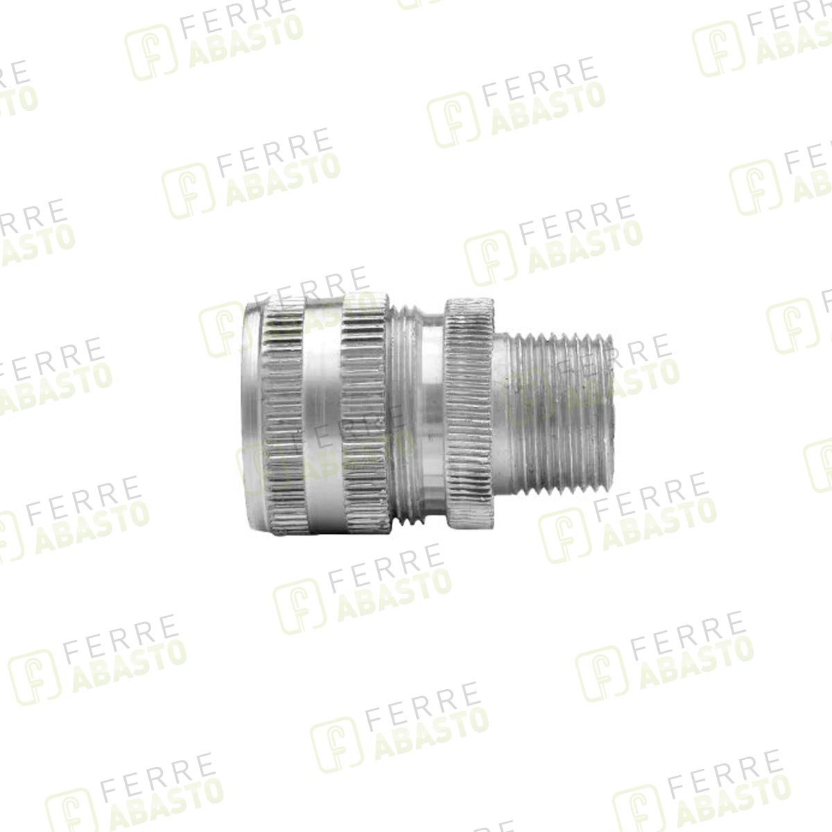 Conector Glandula Aluminio Macho 3/4" Entrada De Cable 1/4 A 3/8" Argos