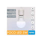 Foco Led 5W=40W 6500K Luz Fria