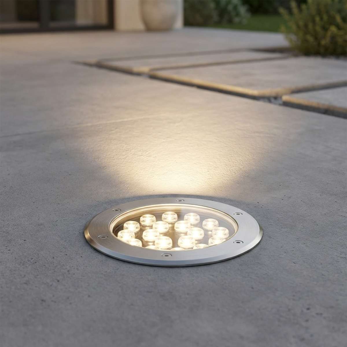 Luminario Led Empotrable Ext Piso Integrado 15W 3000K Boomer BOOMER Ferreabasto