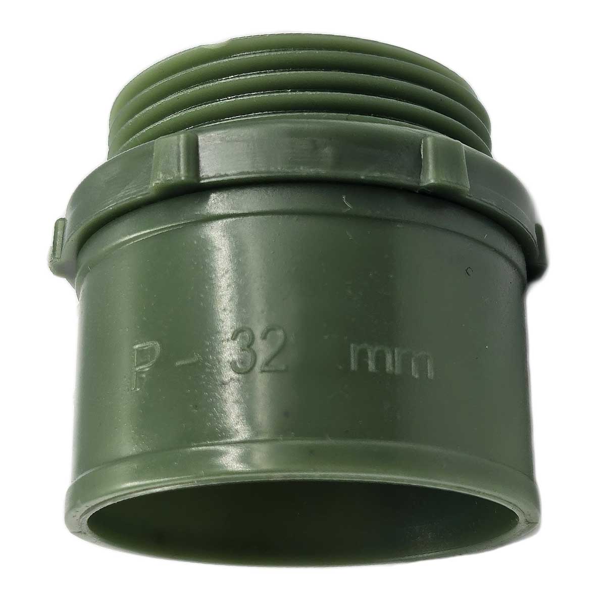 Conector Roscado Pvc Dayton Conector Con Rosca Conduit Pvc Pesado Verde 1 1/4 Pulg Argos