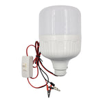 Foco Led Bulbo Para Auto Con Pinzas Caiman Tipo T 24W 4000K