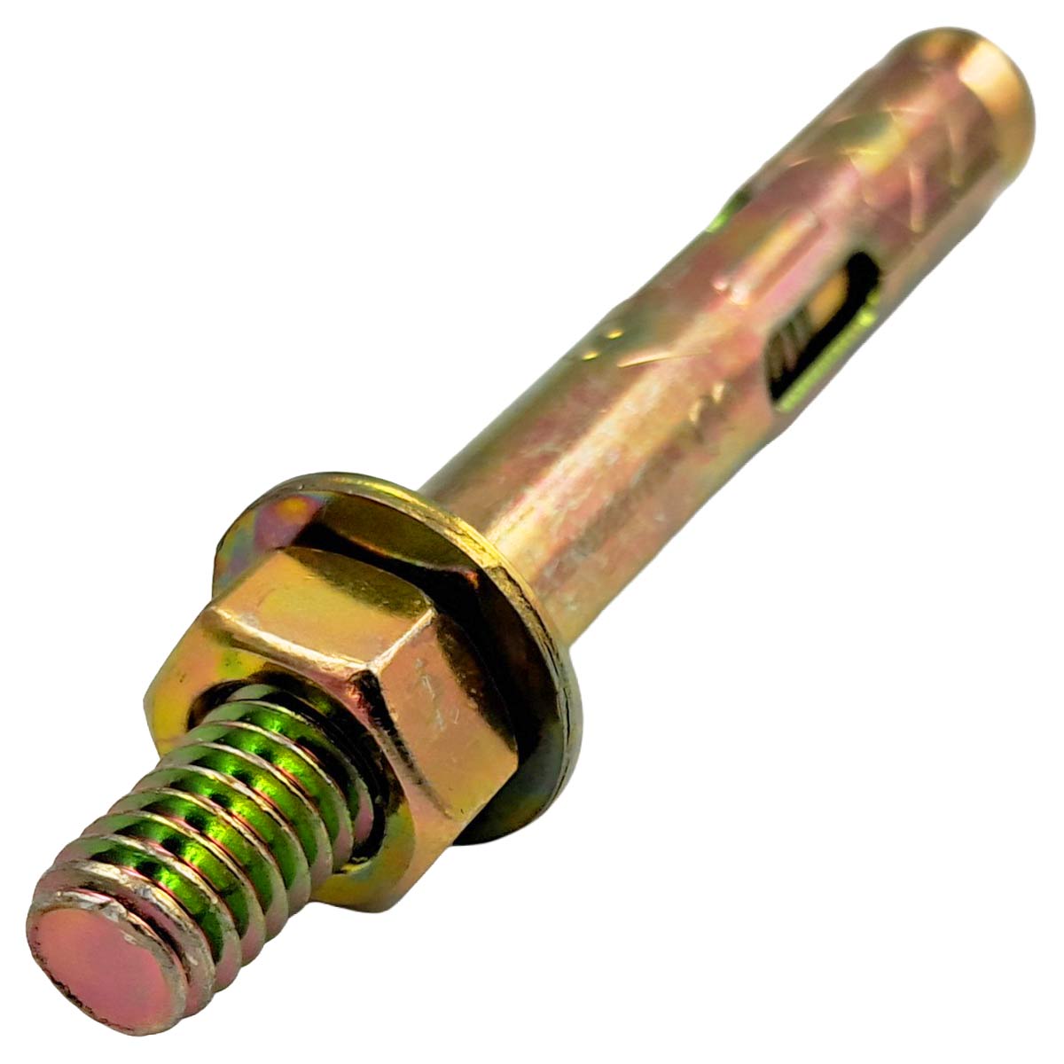 Bolsa Con 10 Pzs Taquete Expansivo C/Tornillo 5/16Pulg Acero