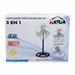 Ventilador Circular 20 Pulgadas 3 En 1 Con 3 Velocidades 5 Aspas CNX Ferreabasto