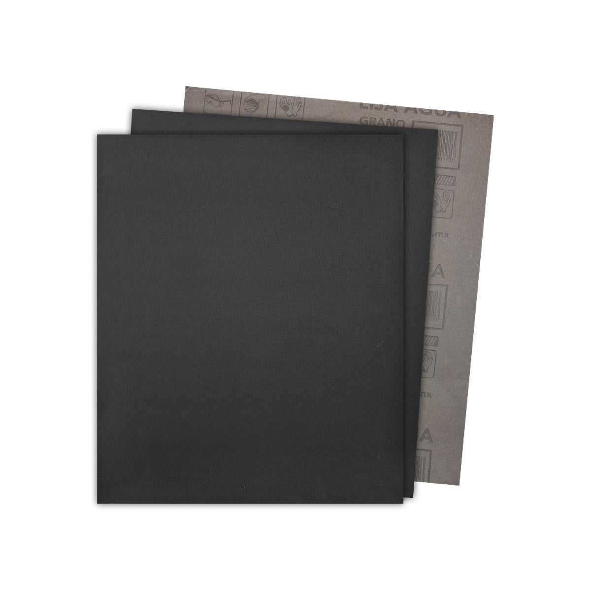 25 Pzs Lija De Agua 9X11 Pulgadas Grano 80 BYP BYP Ferreabasto