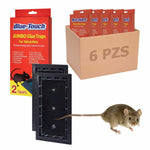 6 Cajas De Pegamento Para Ratones Con 2 Trampas C/U Bluetouch BLUETOUCH Ferreabasto