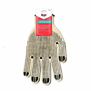 Guante De Algodon Con Puntos Pvc (Unitalla Par) Byp